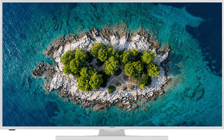 HITACHI U55K6100W LED TV (Flat, 55 Zoll/139 cm, UHD 4K, SMART TV)
