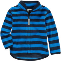 Baby Fleecejacke im Ringel-Look