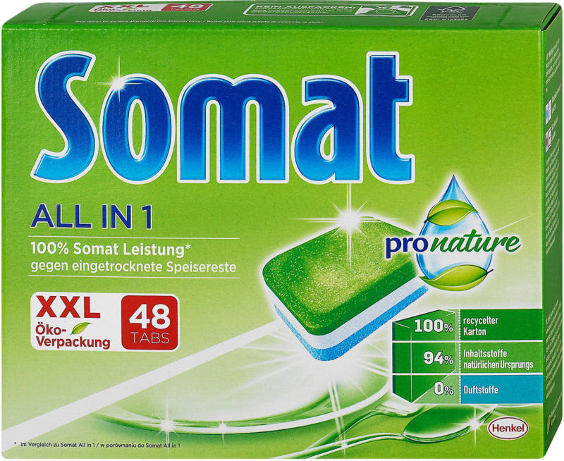 Somat Pro Nature All-in-1 Geschirrspültabs