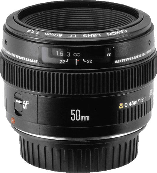 CANON 2515A012AA 50 mm f/1.4 EF, USM (Objektiv für Canon EF-Mount, Schwarz)