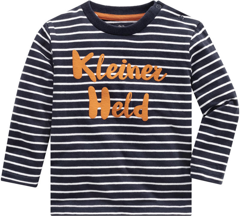 Baby Langarmshirt mit Message-Print