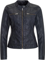 Damen Lederimitatjacke im Biker-Look