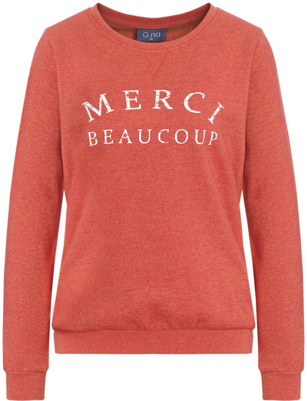 Damen Sweatshirt mit Message-Print (Nur online)
