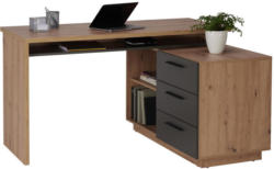 Schreibtisch in Holzwerkstoff 138/75/60 cm