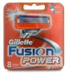 Gillette Lametta da barba Fusion Power 8 pezzi -