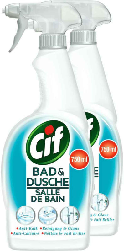 Cif spray bagno doccia 2 x 750 ml -