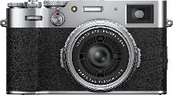 FUJIFILM X100V Kompaktkamera Silber, 26.1 Megapixel, Festbrennweite opt. Zoom, LC, WLAN
