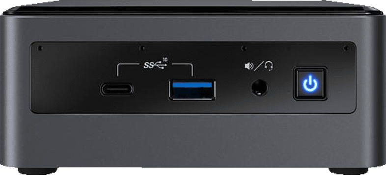INTEL BXNUC10I7FNHJA2, Mini PC, Core™ i7 Prozessor, 8 GB RAM, 1 TB HDD, Intel® UHD Grafik, Schwarz