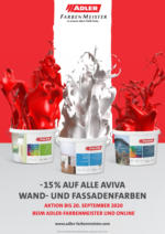 Farben Hütter e.U. Adler Farbenmeister - bis 20.09.2020