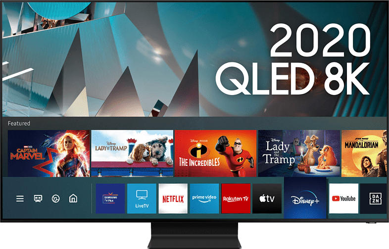 Q800T (2020) 65 Zoll 8K Smart TV QLED Fernseher