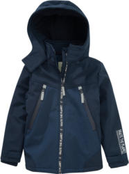Jungen Softshelljacke in Melange-Optik