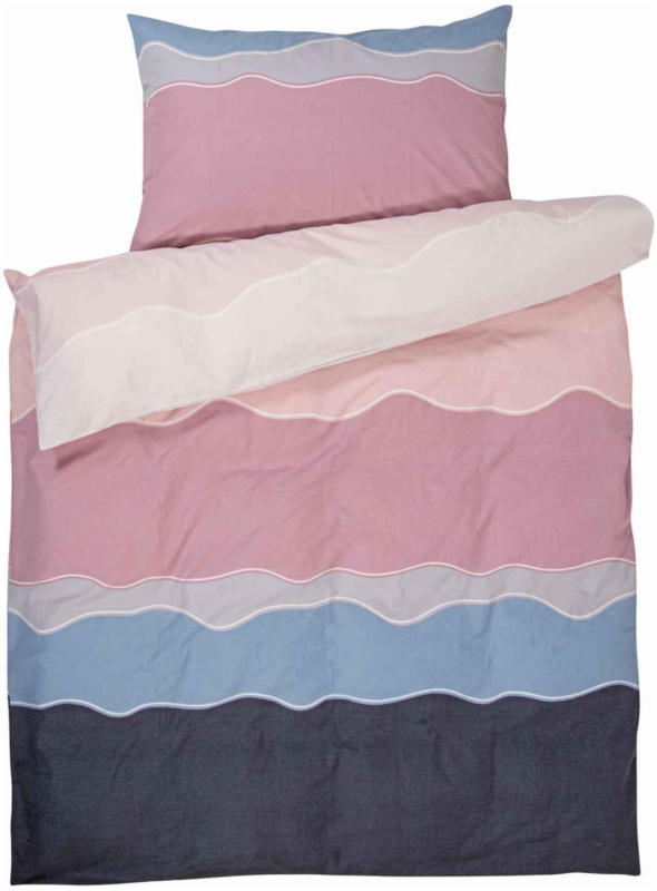 Biancheria da letto con motivo a onde - (Prezzo per le dimensioni più piccole)