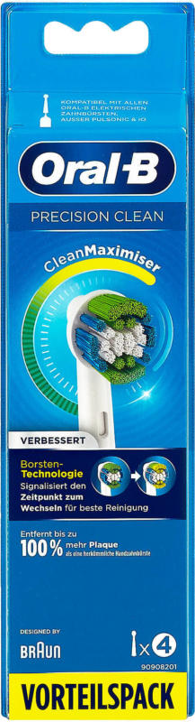 Oral-B Aufsteckbürsten Precision Clean, 4 Stück