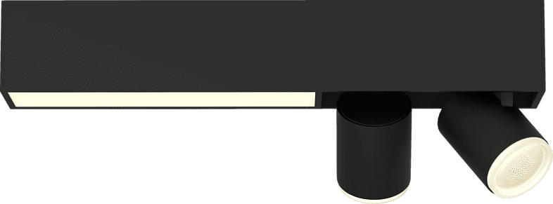 PHILIPS Hue White & Col. Amb. Centris 2 flg. Deckenspot, Weiß