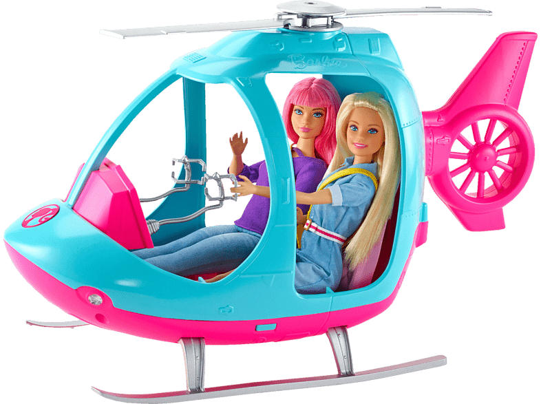 BARBIE Reise Spielzeughubschrauber, Mehrfarbig