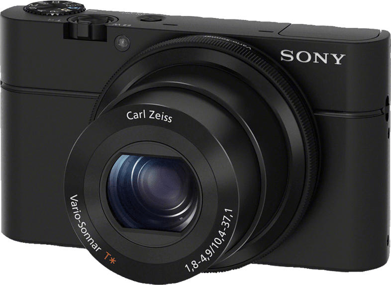 SONY Cyber-shot DSC-RX100 I Zeiss Digitalkamera Schwarz, 20.2 Megapixel, 3.6x opt. Zoom, Xtra Fine/TFT-LCD