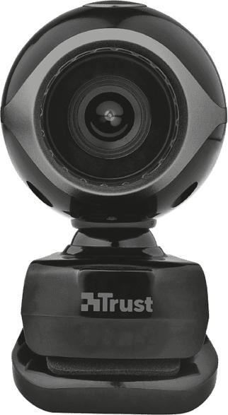 Webcam Exis mit Mikrofon, schwarz (17003)