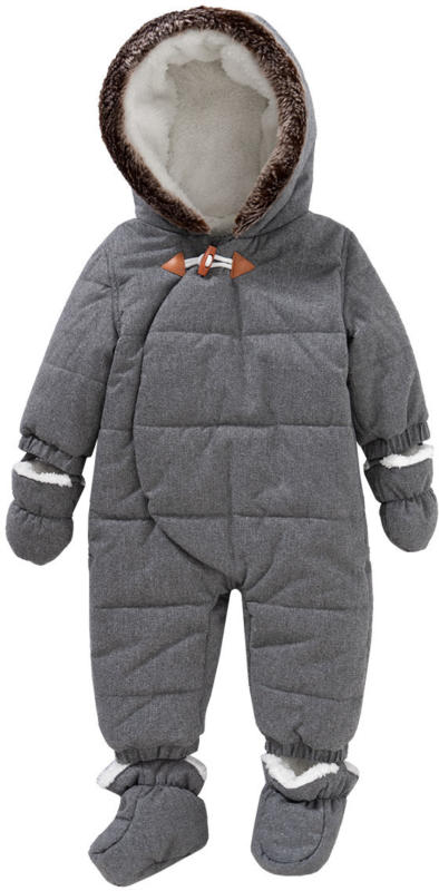 Baby Overall mit Teddyplüsch-Futter (Nur online)
