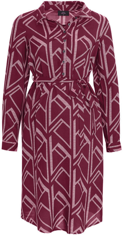 Damen Umstands-Kleid mit Bindegürtel (Nur online)