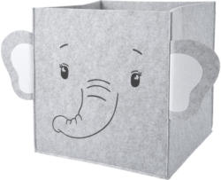 Aufbewahrungsbox mit Elefanten-Motiv