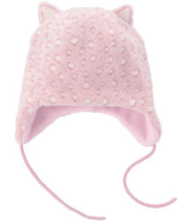 Baby Mütze aus Teddyplüsch