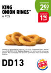 Burger King Burger King Bons - au 04.10.2020