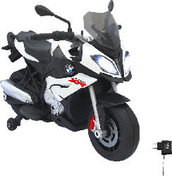 JAMARA KIDS Ride-on Motorrad BMW S1000XR 6V Elektro Motorrad für Kinder, Weiß