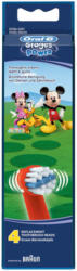 Oral-B Ersatzbürsten Kids Stages Power Motiv Mickey Maus, 4 Stück -