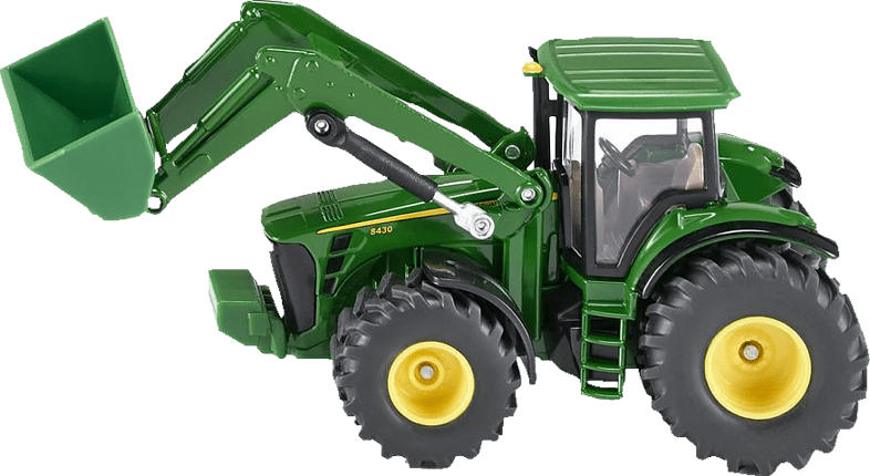SIKU 1982 John Deere mit Frontlader, Grün