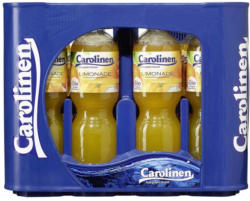 Carolinen Orangen oder Zitronenlimonade 12 x 1 Liter, jeder Kasten