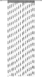 Fadenvorhang Stangendurchzug Belli B: 90cm, Grau