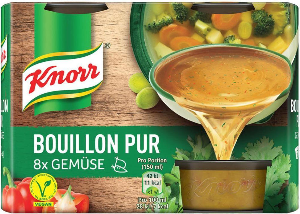 Knorr Bouillon Pur Gemüse nur € 1,99 - BILLA - Angebot - wogibtswas.at