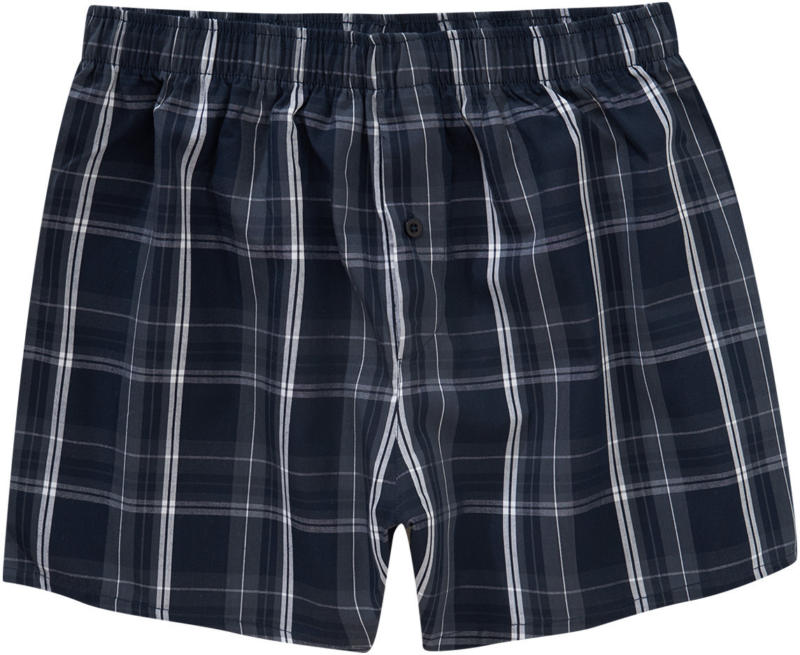 Herren Boxershorts im karierten Dessin (Nur online)