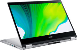 ACER Spin 3 (SP314-54N-37NU), Convertible mit 14 Zoll Display, Core™ i3 Prozessor, 8 GB RAM, 256 GB SSD, Intel UHD Graphics, Silber