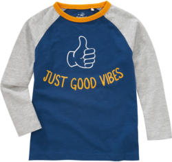 Jungen Langarmshirt mit Raglanärmeln