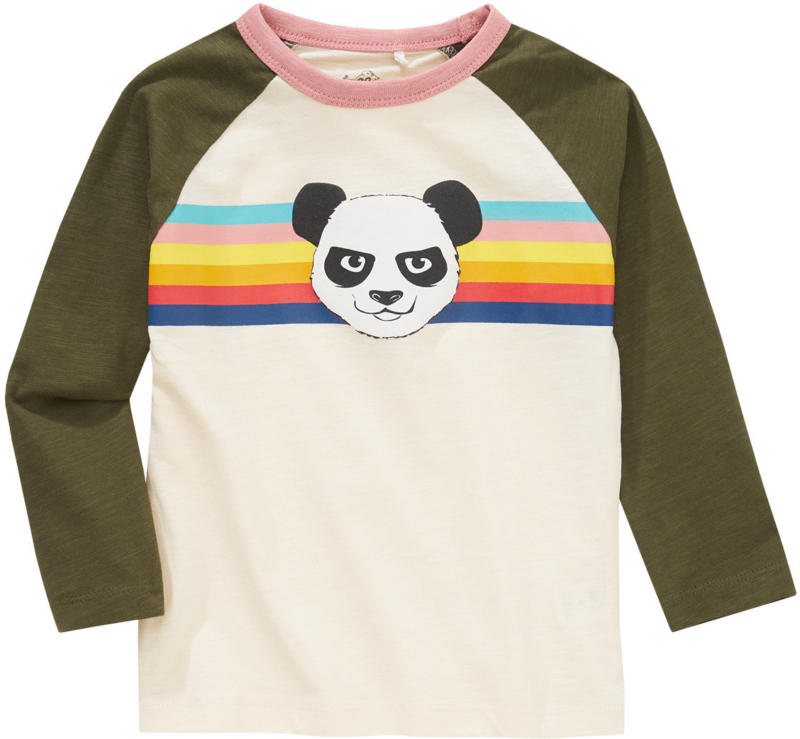 Mädchen Langarmshirt mit Retro-Print (Nur online)