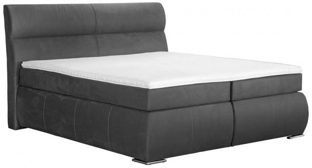 Boxspringbett Inca anthrazit 180 cm