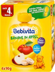 Bebivita Fruchtbrei Banane in Apfel