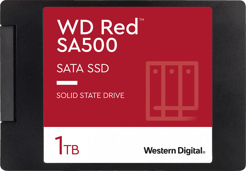 WD Red™  SA500 SATA, 1 TB SSD, 2.5 Zoll, intern