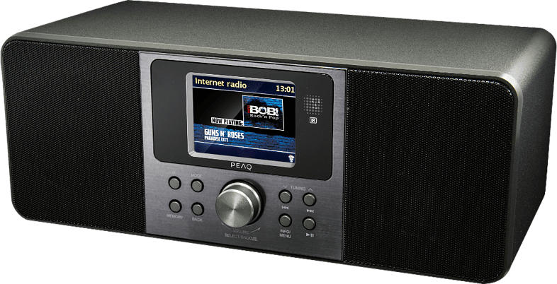 Internet Radio PDR261BT-B-1 mit DAB+, schwarz