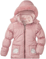 Mädchen Winterjacke mit Igel-Applikation