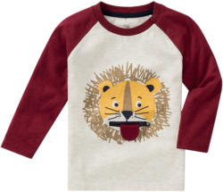 Baby Langarmshirt mit Löwen-Motiv