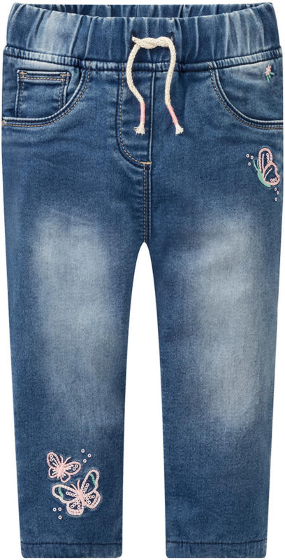 Baby Jeans mit Stickerei und Pailletten (Nur online)