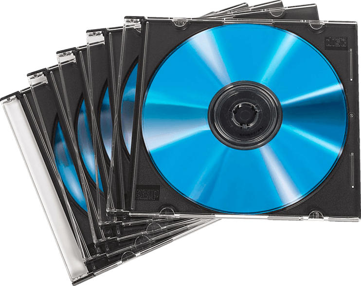 HAMA 50er-Pack CD-Leerhülle Slim