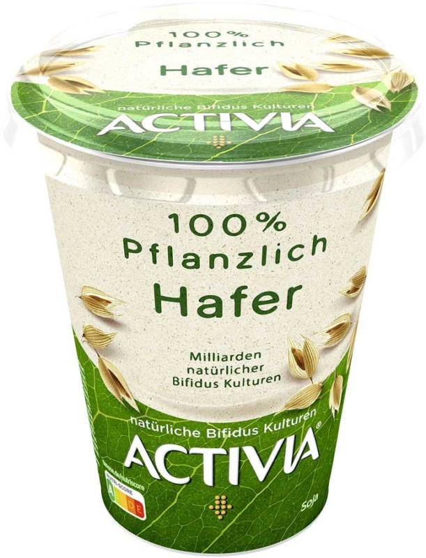 Danone Activia 100 % Pflanzlich versch. Sorten, jeder 400-g-Becher