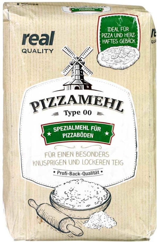 Pizzamehl jede 1-kg-Packung
