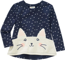 Mädchen Sweatshirt mit Katzen-Motiv (Nur online)