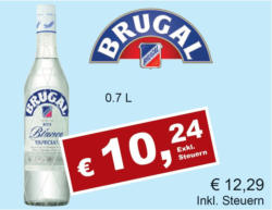 Brugal Rum Blanco