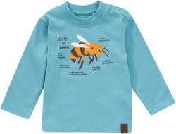 Baby Langarmshirt mit Bienen-Print