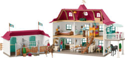 SCHLEICH Der Große Pferdehof mit Wohnhaus und Stall Spielset Spielset, Mehrfarbig